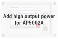 Keysight AP5002AU-1EA Add high output power 