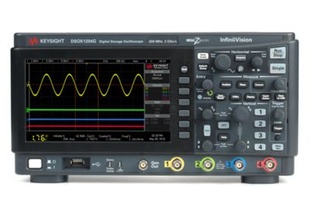 Keysight DSOX1204G Oscilloscope: 70/100/200 MHz, 4 Analog Channels, WaveGen