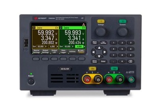 Keysight E36234A DC power supply, dual-output, auto-range: 2 x 60 V, 10 A, 400 W: LAN, USB