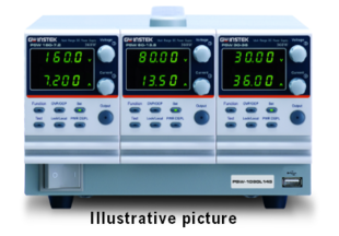 GW Instek PSW-1080H668 Triple-Channel Switching DC Power Supply 