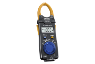 Hioki CM3289 Compact AC Clamp Meter, 42 to 1000 A AC range, true RMS, CAT III 600V, AC A, AC+DC V, resistance and more
