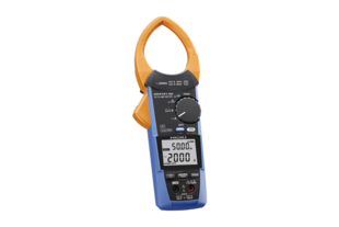 Hioki CM4141-50 AC Clamp Meter, 60 to 2000 A AC, true RMS, CAT III 1000V, CAT IV 600V, AC and DC V, AC A, AC+DC V, frequency, resistance, temperature and more
