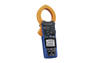 Hioki CM4373-50 AC/DC Clamp Meter, 600/2000 A, true RMS, CAT III 1000V, CAT IV 600V, IP54, V, A, Ohm, Hz, C, inrush current, Max/Min/Avg/Peak, and more
