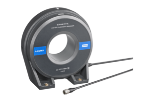 Hioki CT6877A-1 AC/DC Current sensor, frequency bandwidth: DC to 1 MHz, 2000 A AC/DC (amplitude), DC to 700 kHz (phase), 80 mm core diameter, 2000 A AC/DC, ME15W terminal, 10 m cable length, automoatic sensor detection