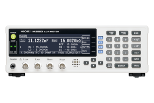 Hioki IM3523 LCR meter, |Z|, L, C, R Testing, testing source frequency: 40 Hz to 200 kHz