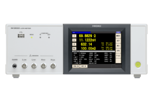 Hioki IM3533-01 LCR meter, |Z|, L, C, R Testing, testing source frequency: 1 mHz to 200 kHz