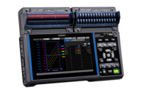 Hioki LR8450-01 Memory HiLogger, Max. 330ch (120ch + Wireless 210ch), DC Voltage/ temperature, Thermocouple sensor/ Humidity/ Cumulative pulses/ Rotation/ Digital/ resistance measurement/ Strain, minimum 1 ms interval, realtime Recording to SD card/ USB m