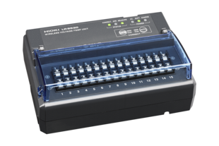 Hioki LR8530 Wireless Voltage / Temperature unit, 2 terminals M-3 mm screw type, 15 channels, Voltage, temperature with thermocouple, or humidity measurement, Max. 10ms/S, for LR8450-01