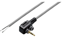 Hioki LR9801 Connection cable, Tips 2 wires, 1 m length, for the LR5031