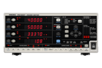 Hioki PW3337-01 Power meter, 3 ch input, DC, or 1P2W to 3P3W, or 3P4W, max. input 1000 V, 65 A, DC, or 0.1 Hz to 100 kHz, +/-0.1 % basic accuracy, direct or external current sensor input, built-in LAN, RS232C and GPIB interface
