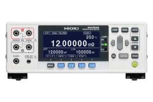 Hioki RM3545-01 Resistance meter, super-high accuracy and multi-channel capabilities, testing source: DC, 1 A max, fastest measurement speed: 2.2ms, finest resolution: 0.01 microOhm, multi-point measurement: 20 locations, built-in GP-IB interface
