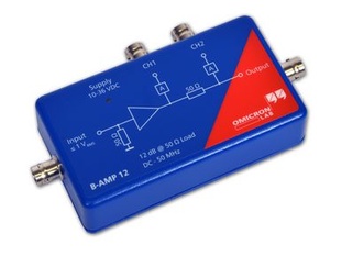 OMICRON LAB P0005772 B-AMP 12 Amplifier, External 12 dB amplifier for Bode 100 