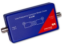 OMICRON LAB P0005778 B-LCM Low Frequency Common Mode Choke, reduces ground-loop errors in e.g. shunt