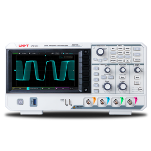 UNI-T UPO1104 Digital Storage Oscilloscope 100MHz, 2 GSa/s, 4 channels, 500,000 wfm/s